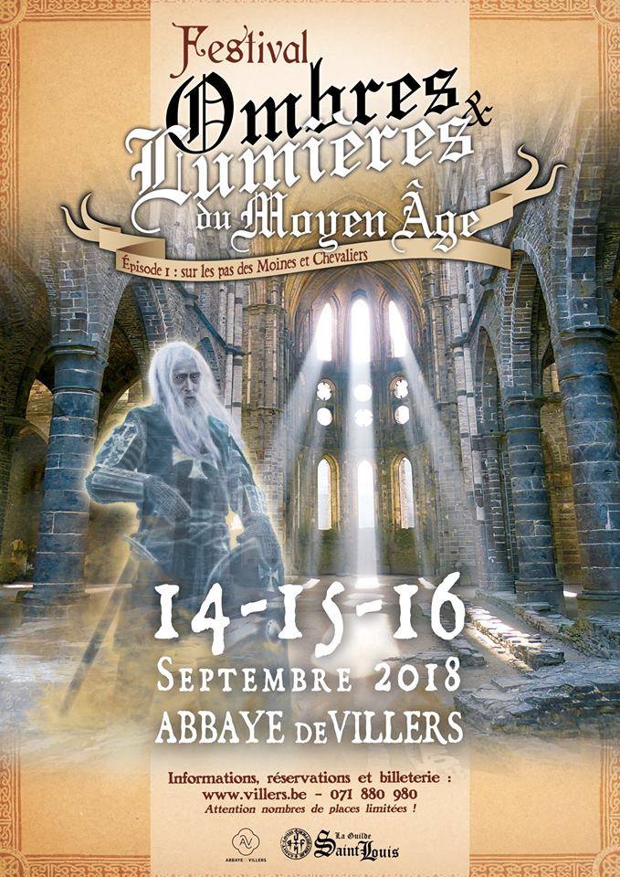 Festival Ombres et Lumières du Moyen Âge — Abbaye de Villers