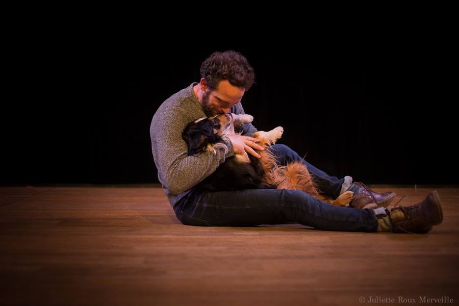 Manuel Thomas et ses chiens — garde-fou bien-être animal
