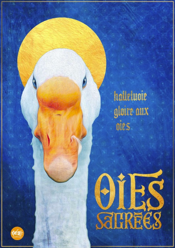 Oies Sacrées — Halleluoie, gloire aux oies