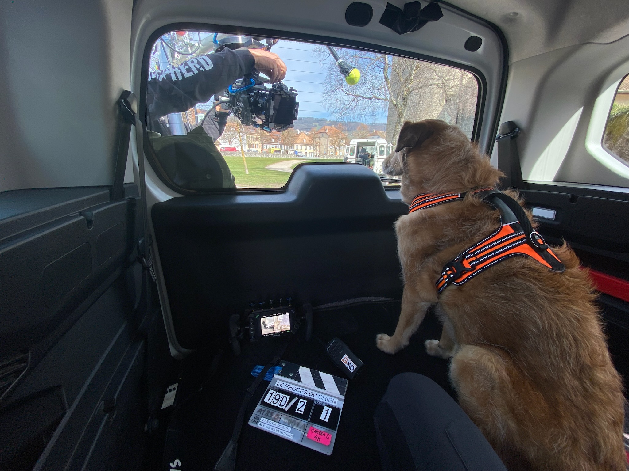 Manuel Thomas — Tournage Le Procès du Chien